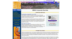 Desktop Screenshot of deinc.com